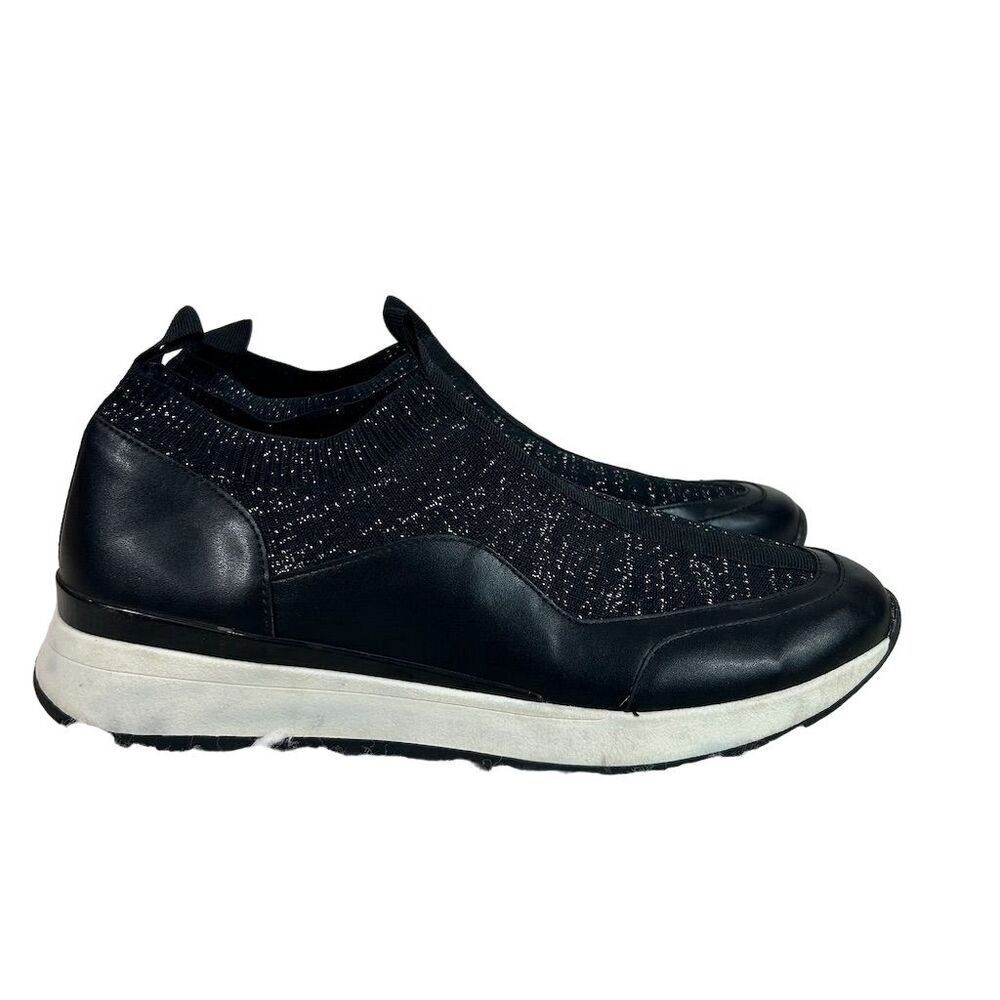 Elegant Black Women's Slip-On Sneakers